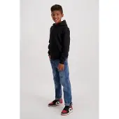 Cars straight fit jeans Maxwel denim stone used Blauw Jongens Stretchdenim - maat 116