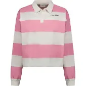 Cars Jeans Svetla Polo Ls Pink Maat: M | Longsleeves Outlet | Dames | Roze