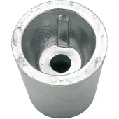 BREG Zink schroefas anode conisch