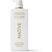 Native Moisturizing Body Wash - Pineapple & Coconut Milk - 650ml