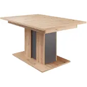 Innostyle Memphis eettafel met uitschuiffunctie, houtmateriaal 160/210x75x90 cm