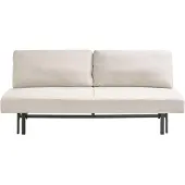 Beliani ROYKKA - Slaapbank - Gebroken wit - Polyester