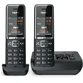 Gigaset COMFORT 550A. Type: Analoog/DECT-telefoon, handsettype: draadloos handset met kabel. Ingebouwde speakerphone. Maximale binnenafstand: 50 meter, maximale buitenafst