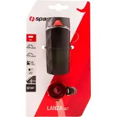 Spanninga Lanza Fiets verlichtingsset - 20 lumen - Batterij