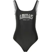 Adidas Collegiate U-back Swimsuit Zwart 38 Vrouw