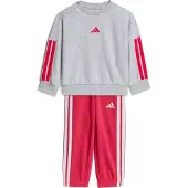 Adidas Trainingspak 'Essentials' grijs gemêleerd / knalrood