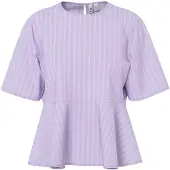 Pieces Blouse lavendel / wit