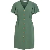 Vila Blousejurk jade groen