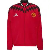 Adidas Trainingsjack 'Manchester United Stadium' rood / zwart / wit