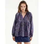 Hiccups for Kids Ballonmouw Patroon Blouse