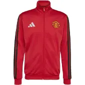 Adidas Sportsweatvest 'Manchester United DNA' geel / rood / zwart / wit