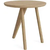 NORR11 Fin bijzettafel Ø40 cm Natural oak