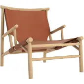 NORR11 Samurai Fauteuil Brandy 97147 - Fauteuils Massief Eiken Natural - W1SAM14008FSCONASL97147