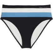 Marc O'Polo Bikinibroek ' Summer Stripes ' lichtblauw / zwart / wit