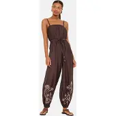 Friends Like These Jumpsuit beige / donkerbruin