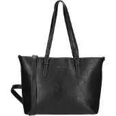 Enrico Benetti Julia shopper – 15 inch laptop – dames laptoptas - Werktas dames - 65019 – Zwart