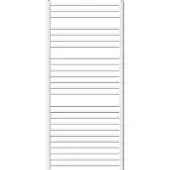 LuxeBath Elektrische badkamerradiator met verwarmingselement 900W 750x1500 mm Wit rechte zijaansluiting & thermostaat Digitaal display