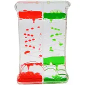 Midex Dubbele Zandloper Kinderen Gel Water Timer 60 & 90 Seconden