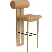 NORR11 Hippo Bar Stool - Barkrukken Eiken Natural - W1HIP12340FSCONAVL21004