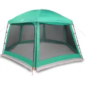 vidaXL Zwembadtent uitneembare buiten- gaaswanden 512x458 cm zeegroen