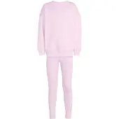 Adidas Set 'OVERSIZED CREW LEGGINGS' rosa