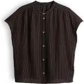 Opus Blouse 'Friepe' sand / bruin