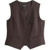 Next Gilet chocoladebruin