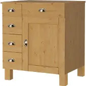 Notio Living Toscana-Keuken CupBoard 5 lades 1 deur in beits wax
