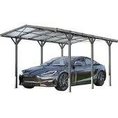 GFP Carport 2,85x5,05m, antraciet