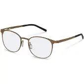 Rodenstock Bril - - R7179 - Metaal - Rond - 52/19/145