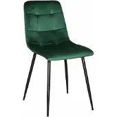 Lizzely Garden & Living SET DEAL: 4 stuks Eetkamerstoel Catoo donkergroen velvet eetstoel zetel