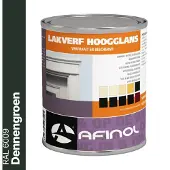 Afinol Hoogglans Lakverf Dennengroen (RAL 6009) 750 ml