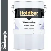 Holdbar Vloercoating Donkergrijs (RAL 7011) 2,5 kg