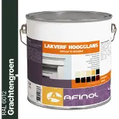 Afinol Hoogglans Lakverf Grachtengroen (RAL 6012) 2,5 liter