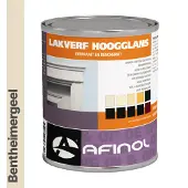 Afinol Hoogglans Lakverf Bentheimergeel (G0.08.84) 750 ml