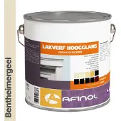 Afinol Hoogglans Lakverf Bentheimergeel (G0.08.84) 2,5 liter