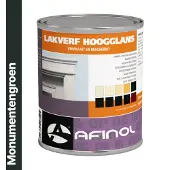 Afinol Hoogglans Lakverf Monumentengroen (N0.15.10) 750 ml