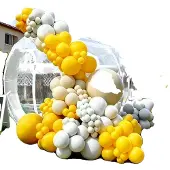 OEM Opblaasbaar bubbelhuis, inclusief luchtpomp, CE-gecertificeerd, 3 meter