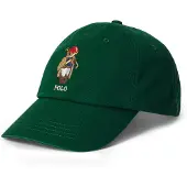 Ralph Lauren Pet brokaat / groen / rood / wit