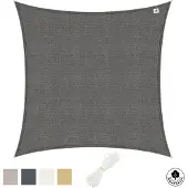 4gardenz Schaduwdoek waterdoorlatend vierkant 2,5x2,5 mtr -