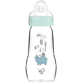 Mam Feel Good Blauw Glazen Fles 260 ml