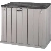 Toomax Stora way opbergbox 842 liter - taupe donker grijs