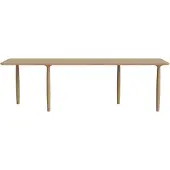 NORR11 Oku Dining Table 95x250 Cm - Eettafels & bartafels Multiplex Natural - W3OKU33078FSCONANO00000