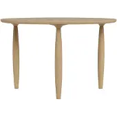 NORR11 Oku eettafel Naturel eiken, Ø120 cm
