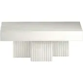 NORR11 Gear Coffee Table 100x100 Cm - Salontafels Beton Chalk - W3GEA31386MGOXCHALNO00000