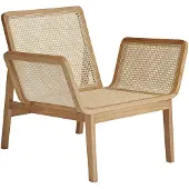 NORR11 Le Roi Armchair - Fauteuils Rotan Natural Oak - W1LER14008FSCWNANO00000