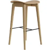 NORR11 NY11 barkruk 65 cm Eikenhout