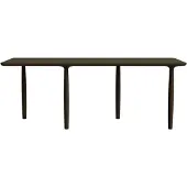 NORR11 Oku Dining Table 95x200 Cm - Eettafels & bartafels Multiplex Dark Smoke - W3OKU33077FSCODSNO00000