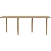 NORR11 Oku Dining Table 95x200 Cm - Eettafels & bartafels Multiplex Natural - W3OKU33077FSCONANO00000