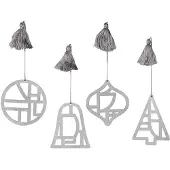 Broste Copenhagen Kerst decoraties FILI X4 dames One size